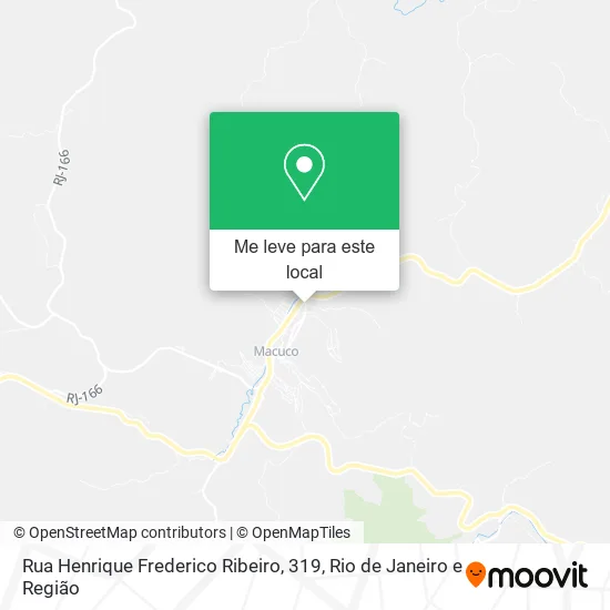 Rua Henrique Frederico Ribeiro, 319 mapa