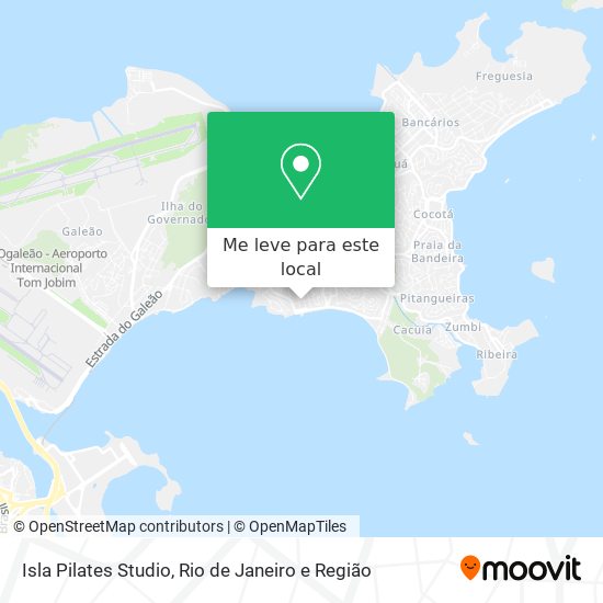 Isla Pilates Studio mapa