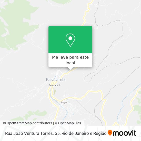Rua João Ventura Torres, 55 mapa