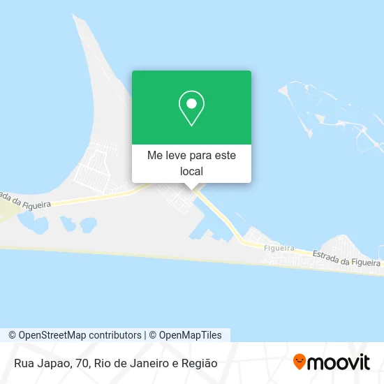Rua Japao, 70 mapa