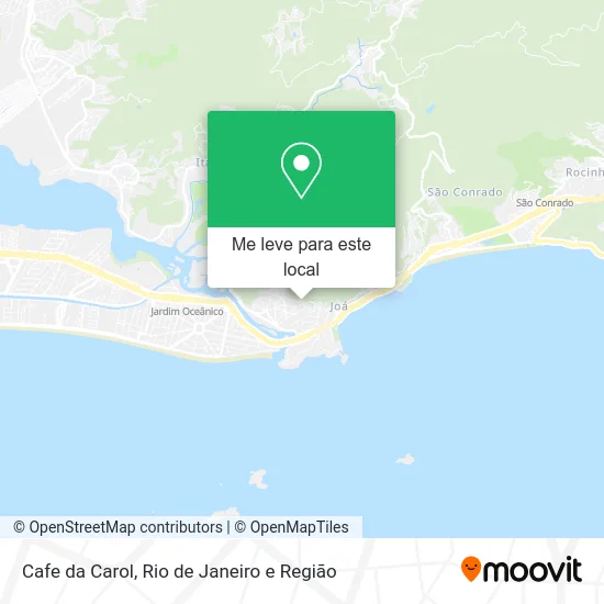 Cafe da Carol mapa