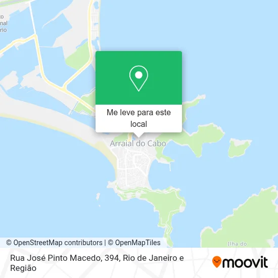 Rua José Pinto Macedo, 394 mapa