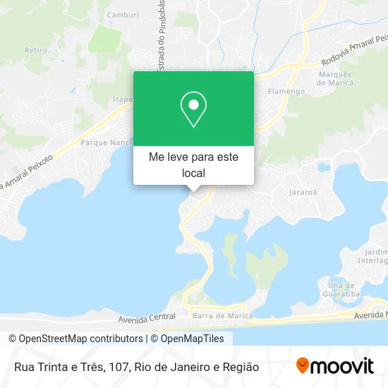 Rua Trinta e Três, 107 mapa