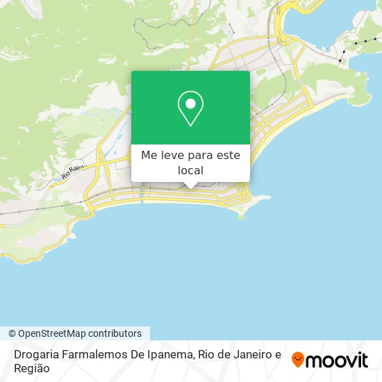 Drogaria Farmalemos De Ipanema mapa