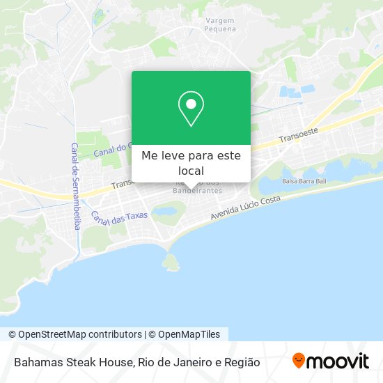 Bahamas Steak House mapa