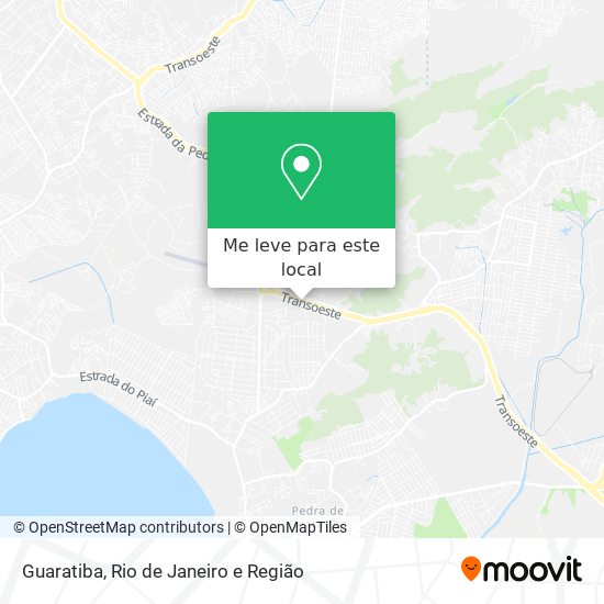 Guaratiba mapa
