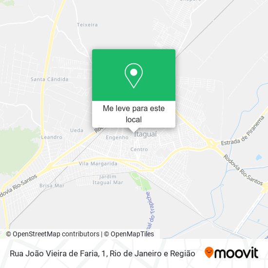 Rua João Vieira de Faria, 1 mapa