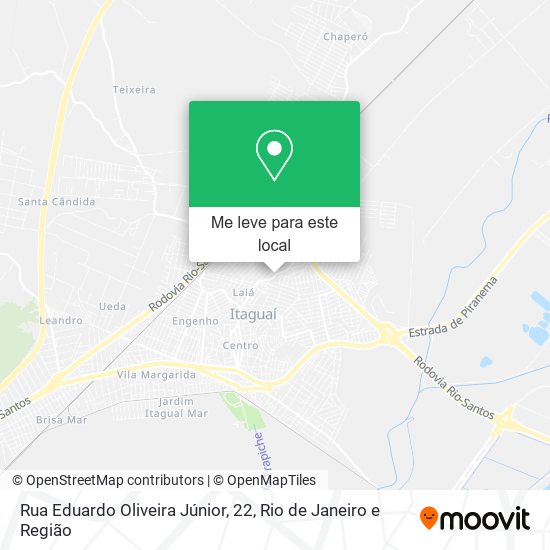Rua Eduardo Oliveira Júnior, 22 mapa