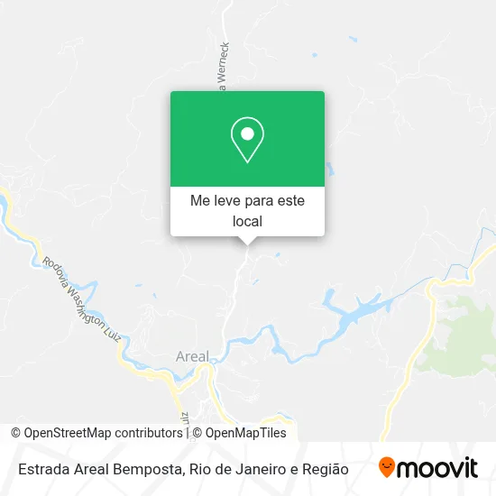 Estrada Areal Bemposta mapa