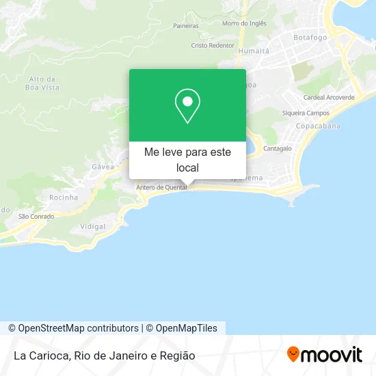 La Carioca mapa