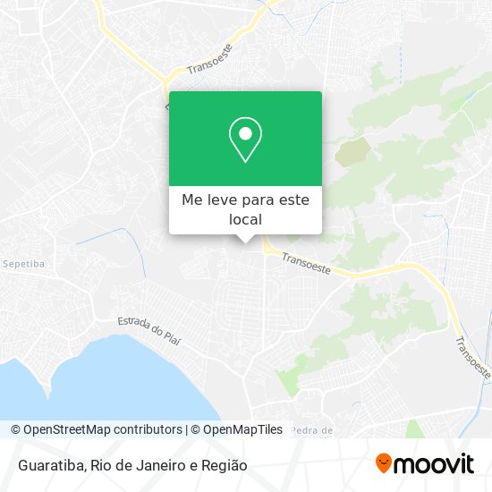 Guaratiba mapa