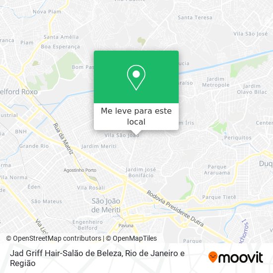 Jad Griff Hair-Salão de Beleza mapa