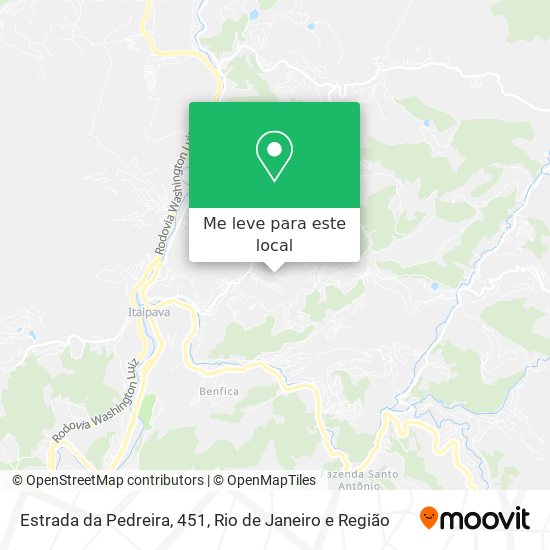 Estrada da Pedreira, 451 mapa