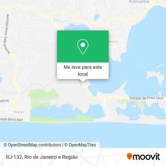 RJ-132 mapa