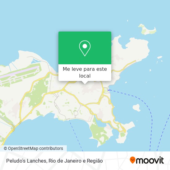 Peludo's Lanches mapa