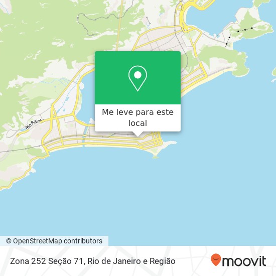 Zona 252 Seção 71 mapa