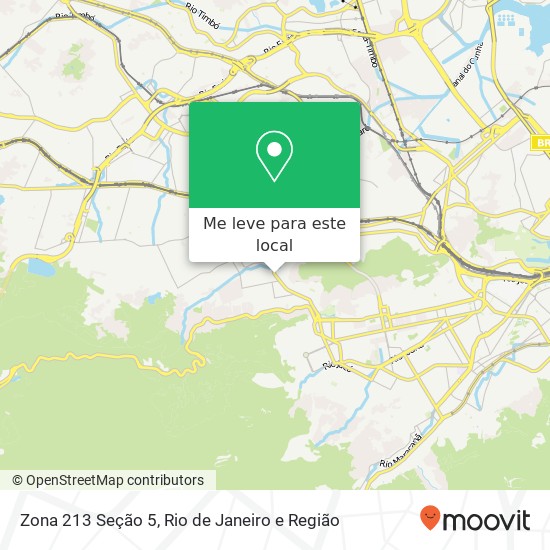 Zona 213 Seção 5 mapa