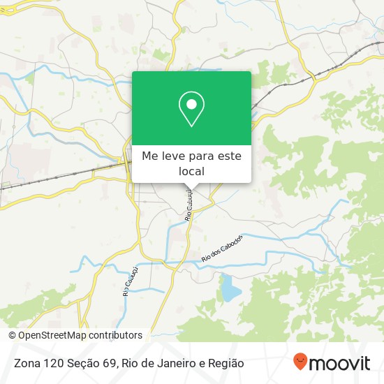 Zona 120 Seção 69 mapa