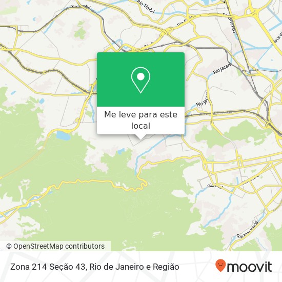 Zona 214 Seção 43 mapa