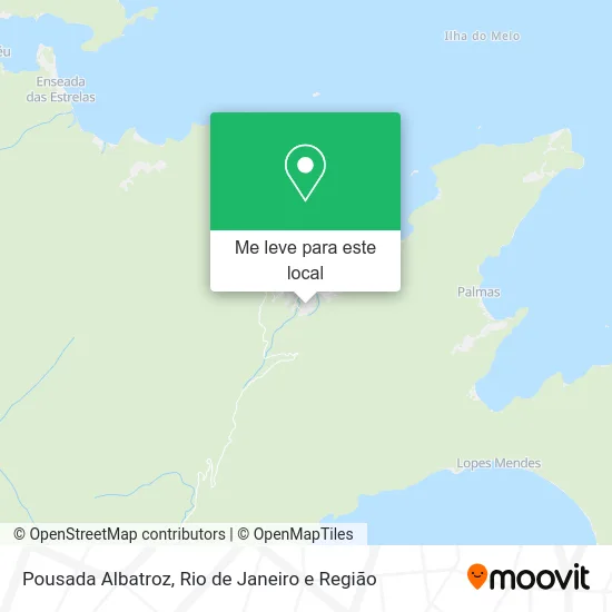 Pousada Albatroz mapa