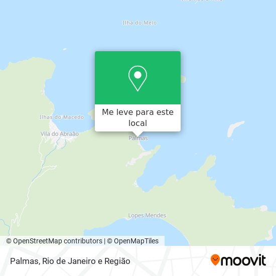 Palmas mapa