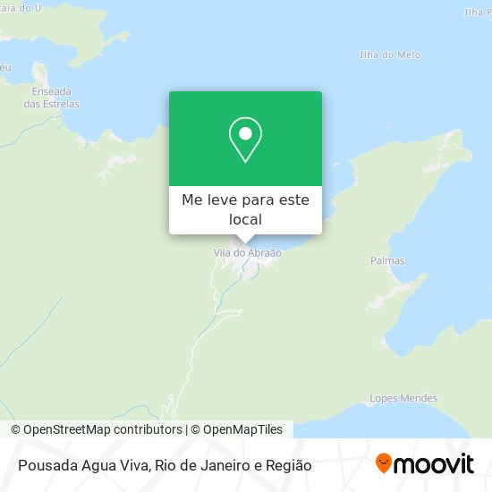 Pousada Agua Viva mapa