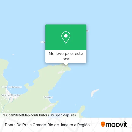 Ponta Da Praia Grande mapa