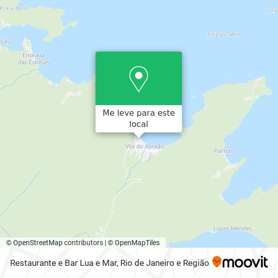 Restaurante e Bar Lua e Mar mapa
