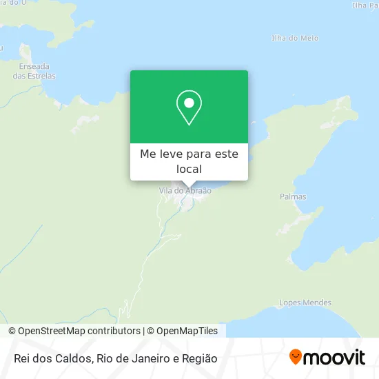 Rei dos Caldos mapa