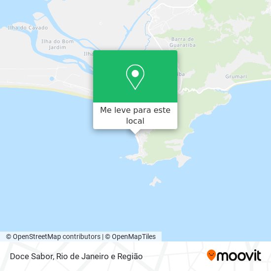 Doce Sabor mapa