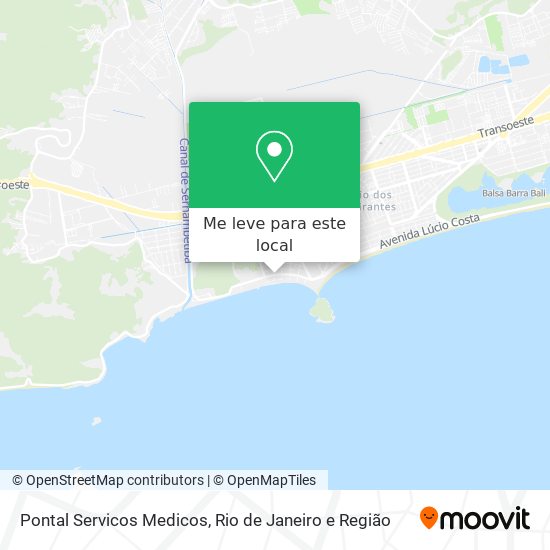 Pontal Servicos Medicos mapa