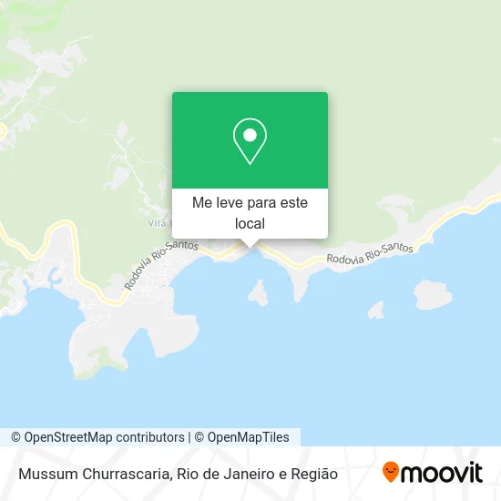 Mussum Churrascaria mapa