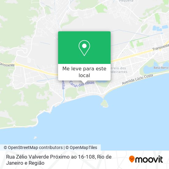 Rua Zélio Valverde Próximo ao 16-108 mapa