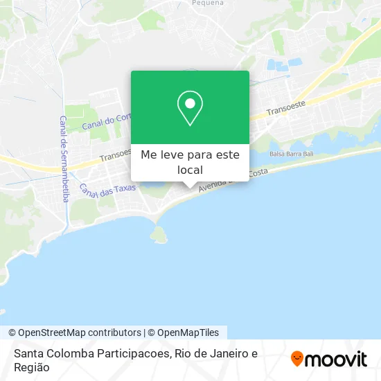 Santa Colomba Participacoes mapa