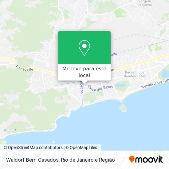 Waldorf Bem-Casados mapa