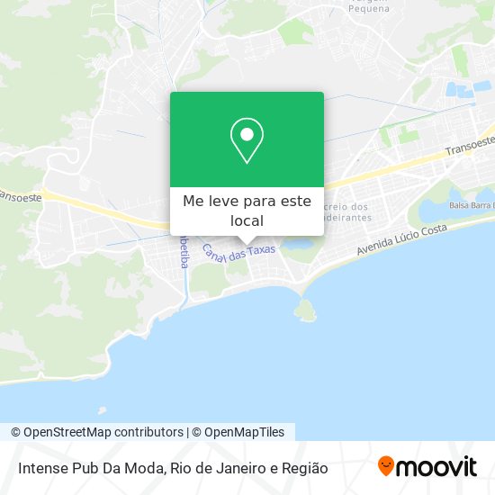 Intense Pub Da Moda mapa