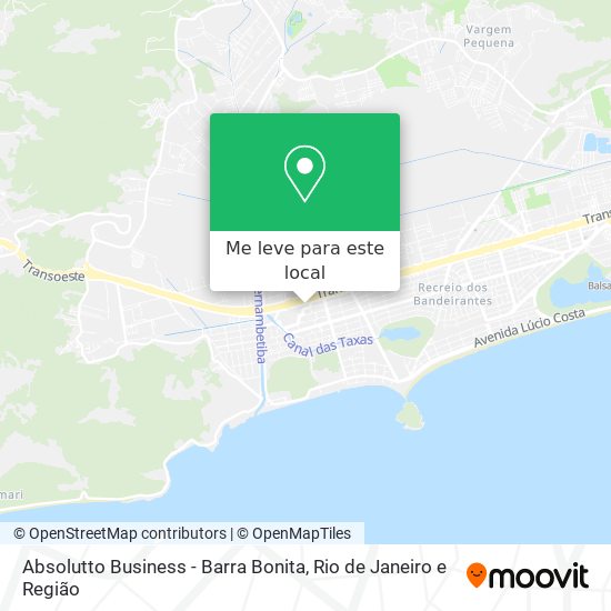 Absolutto Business - Barra Bonita mapa