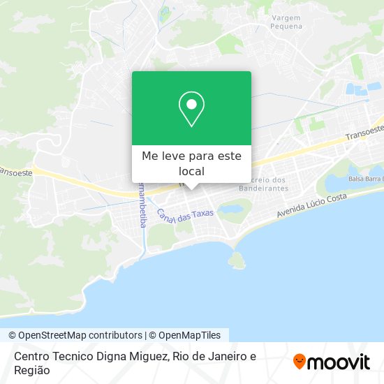 Centro Tecnico Digna Miguez mapa