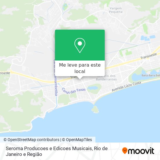 Seroma Producoes e Edicoes Musicais mapa