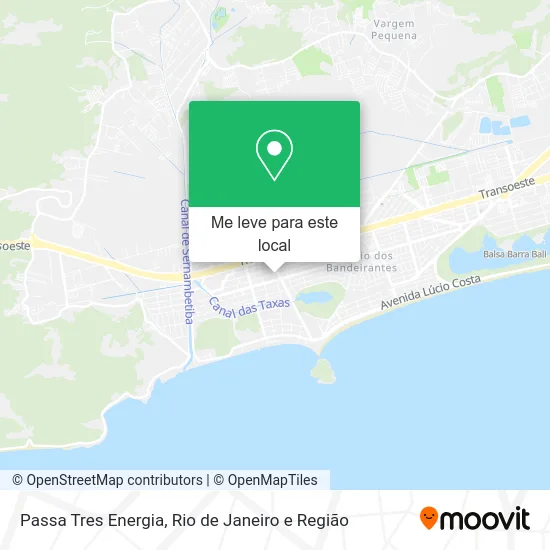 Passa Tres Energia mapa