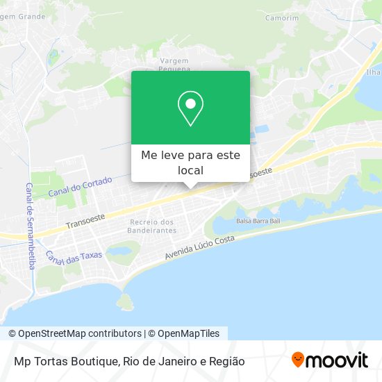 Mp Tortas Boutique mapa