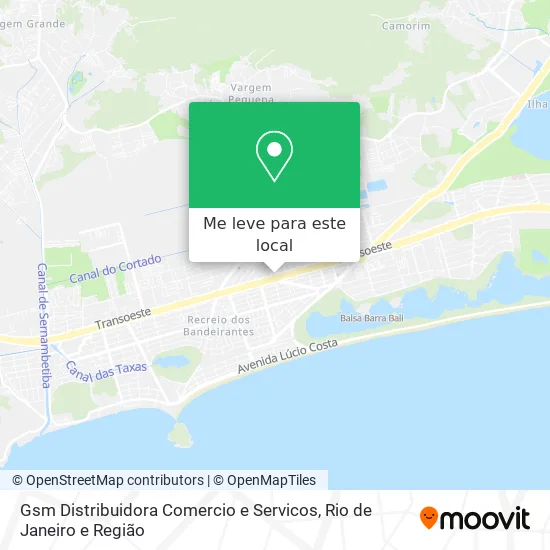 Gsm Distribuidora Comercio e Servicos mapa