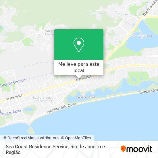 Sea Coast Residence Service mapa