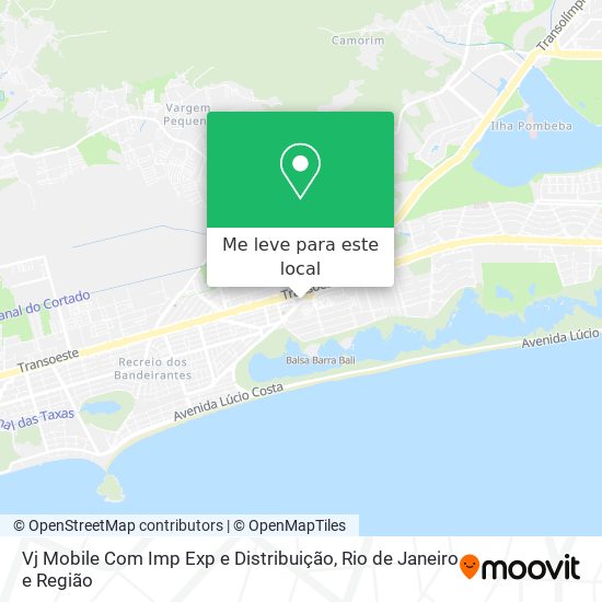Vj Mobile Com Imp Exp e Distribuição mapa