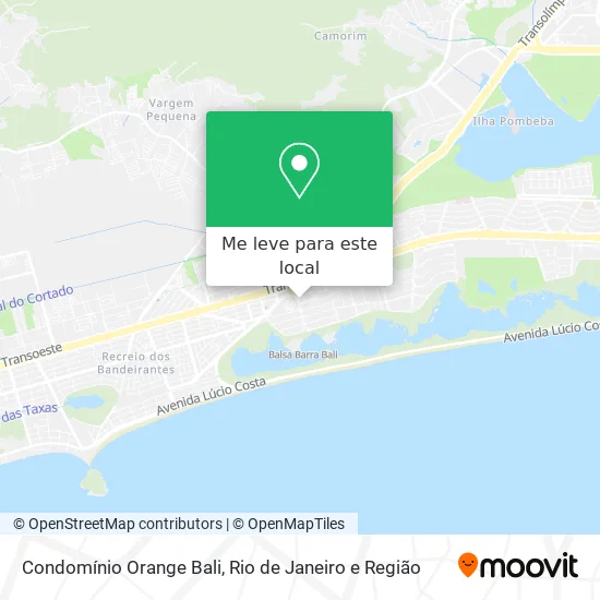 Condomínio Orange Bali mapa