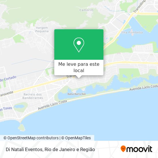 Di Natali Eventos mapa