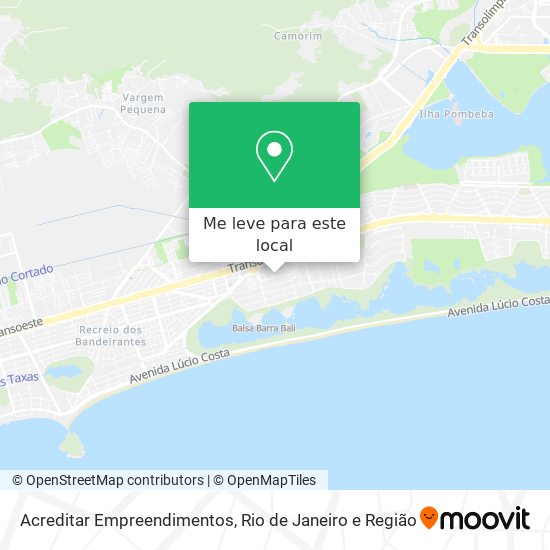 Acreditar Empreendimentos mapa