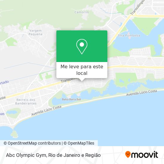 Abc Olympic Gym mapa