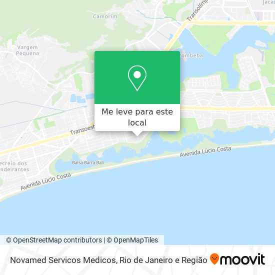 Novamed Servicos Medicos mapa