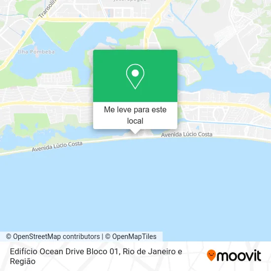 Edifício Ocean Drive Bloco 01 mapa